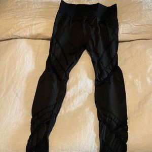ALO seamless high waist 7/8 legging - black